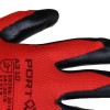 Portwest Nitrile Red and Black Grip Gloves A310R8R