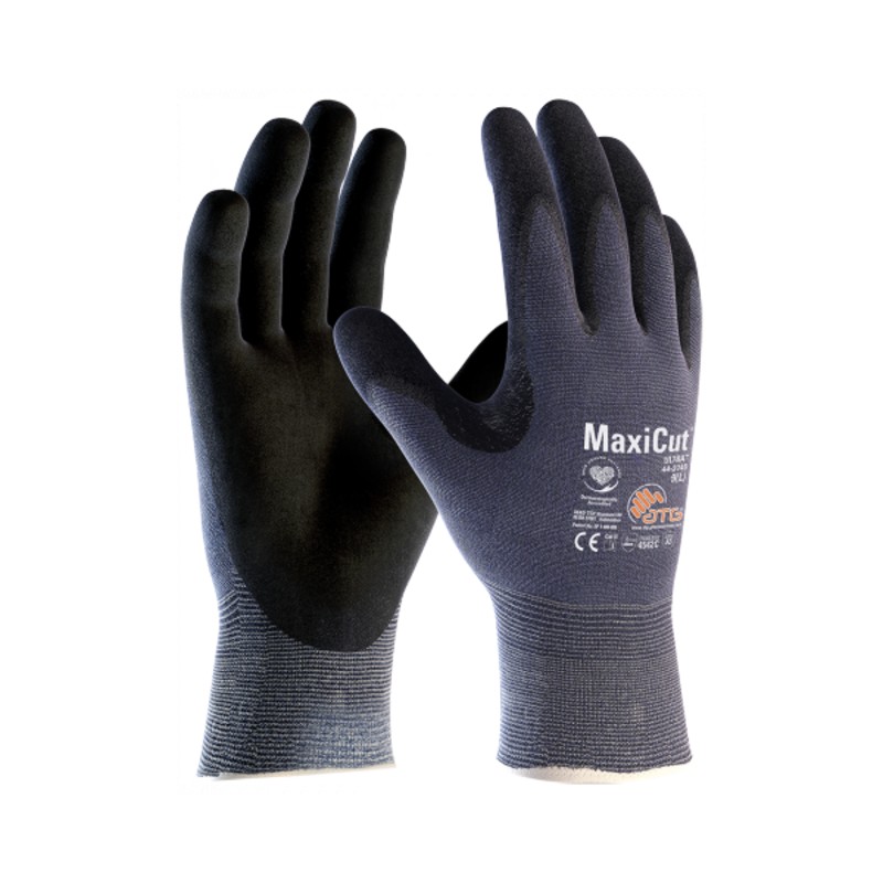 MaxiCut Ultra Level C Palm Coated Grip Gloves 44-3745