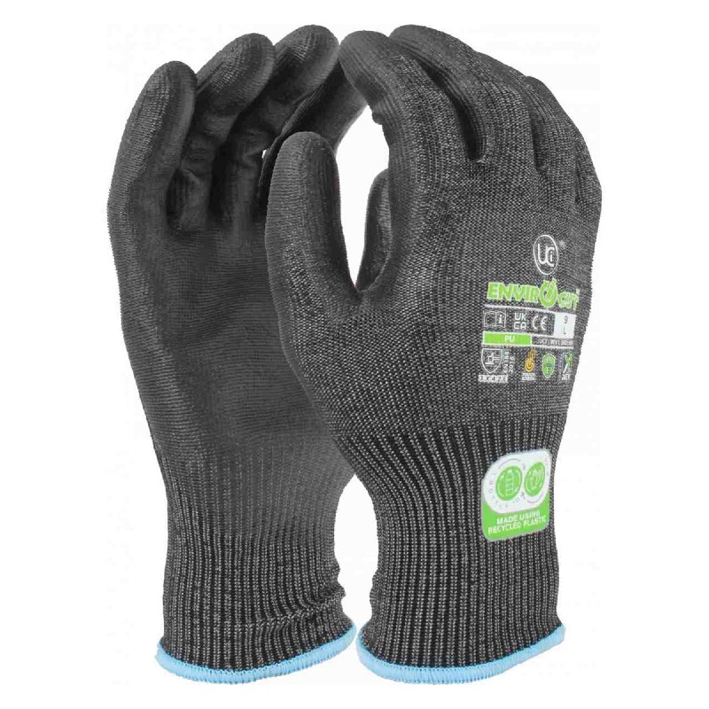 UCi Envirocut Sustainable Cut-Resistant Safety Gloves