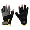 Portwest Black Leather Powertool Pro Gloves A740BK