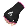 RDX Sports HI Hand Wrap Inner Boxing Gloves (Pink/Black)