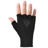 RDX Sports HI Half-Finger Carbon Fibre Inner Gloves for Boxing (Black)