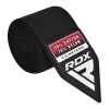 RDX Sports WX 4.5m Boxing Hand Wraps with Thumb Loop (Black)