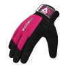 RDX Sports W1 Full-Finger Weightlifting Touchscreen Gym Gloves (Pink)