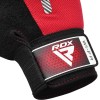 RDX Sports W1 Breathable Workout Gym Gloves with Grip (Red)