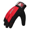 RDX Sports W1 Breathable Workout Gym Gloves with Grip (Red)