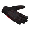 RDX Sports W1 Breathable Workout Gym Gloves with Grip (Red)