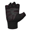 RDX Sports W1 Half-Finger Workout Grip Gloves (Pink)