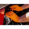 Supreme TTF Orange Diamond Grip Disposable Mechanics Gloves (Box of 50)