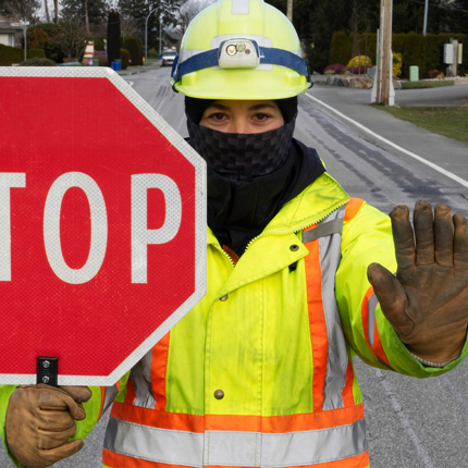 Traffic Directing Gloves