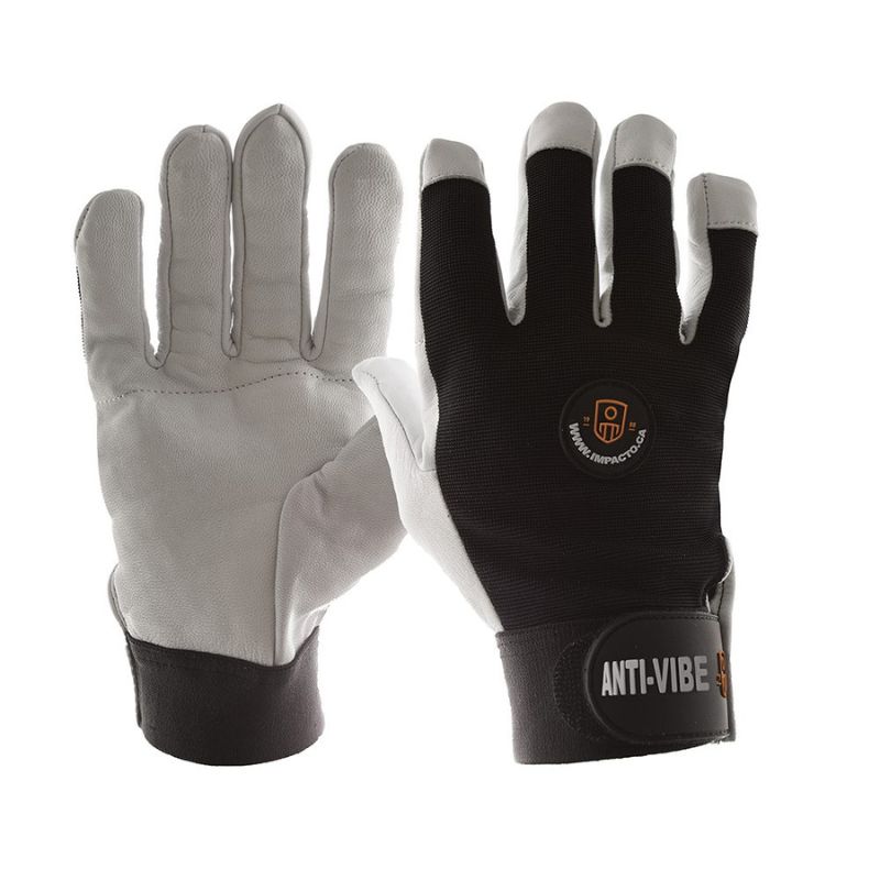 Impacto BG413 Anti-Vibration and Impact Pearl Leather Air Gloves