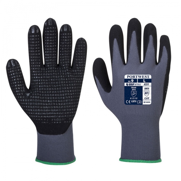 Portwest PVC Weatherproof Thermal Gloves A450 - Gloves.co.uk