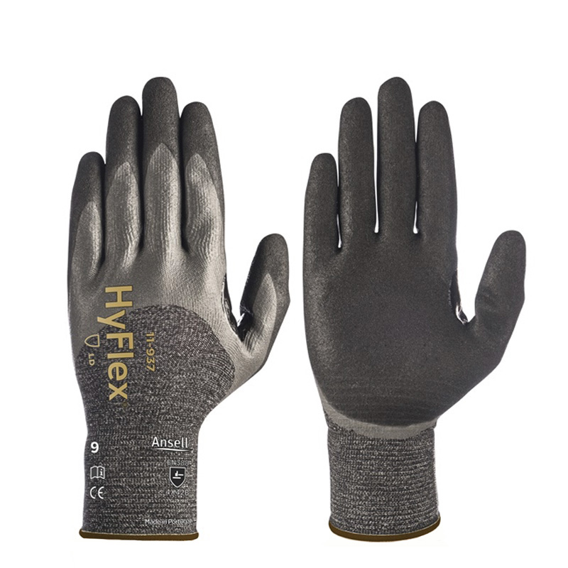 Ansell HyFlex 11-937 Oil-Repellent Lightweight Gloves