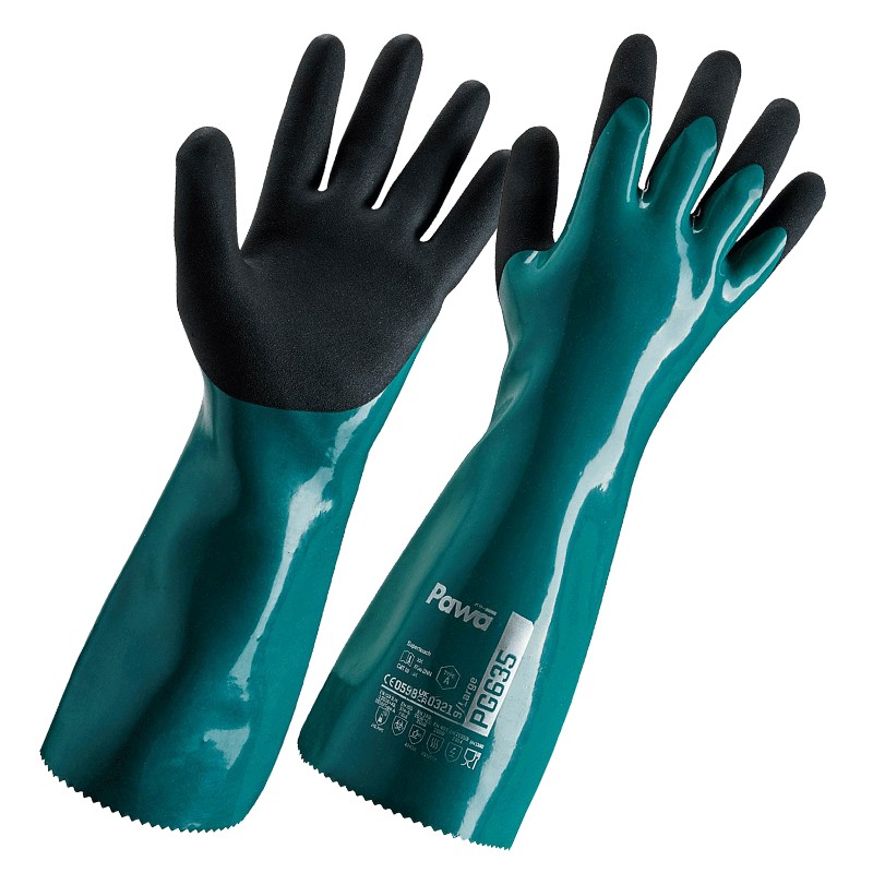 Pawa PG635 Chemical Resistant Gauntlets Gloves