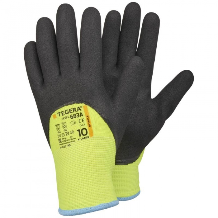 Ejendals Tegera 790 Fingerless Acrylic Work Gloves - Gloves.co.uk