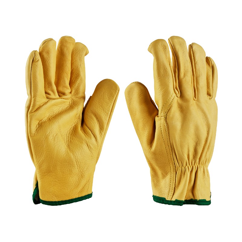 KLASS Thermal Cowhide Leather Driving Gloves