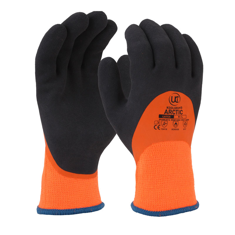 UCi KoolGrip Arctic Latex-Coated Heat-Resistant Winter Safety Gloves