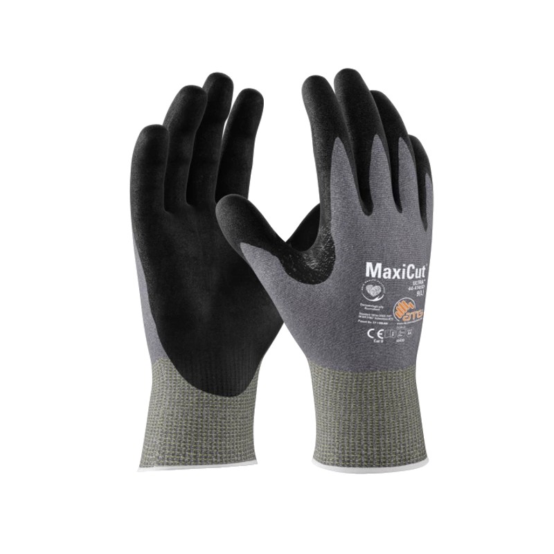 MaxiCut Ultra 44-4745D Cut Level D Nitrile-Coated Safety Gloves