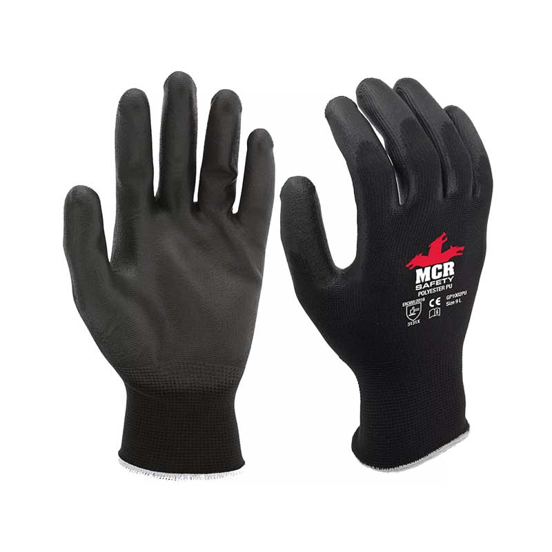 MCR Safety GP1002PU PU Coated General Purpose Safety Gloves