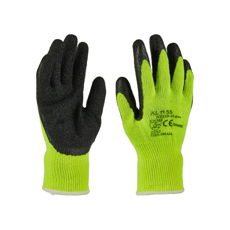 KLASS Neon 10 Thermal High-Vis Cold-Protection Grip Gloves