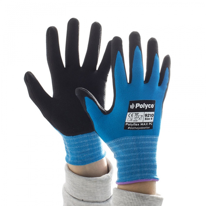 Polyco Rigmaster Double Palm Chrome Rigger Gloves - Gloves.co.uk