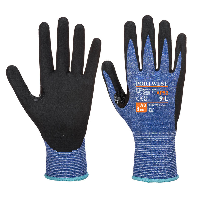 Portwest High Dexterity HPPE Wet Weather Handling Gloves AP52