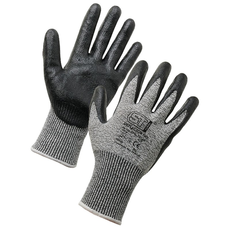 Supertouch Deflector ND Cut-Resistant Touchscreen Gloves (Grey)