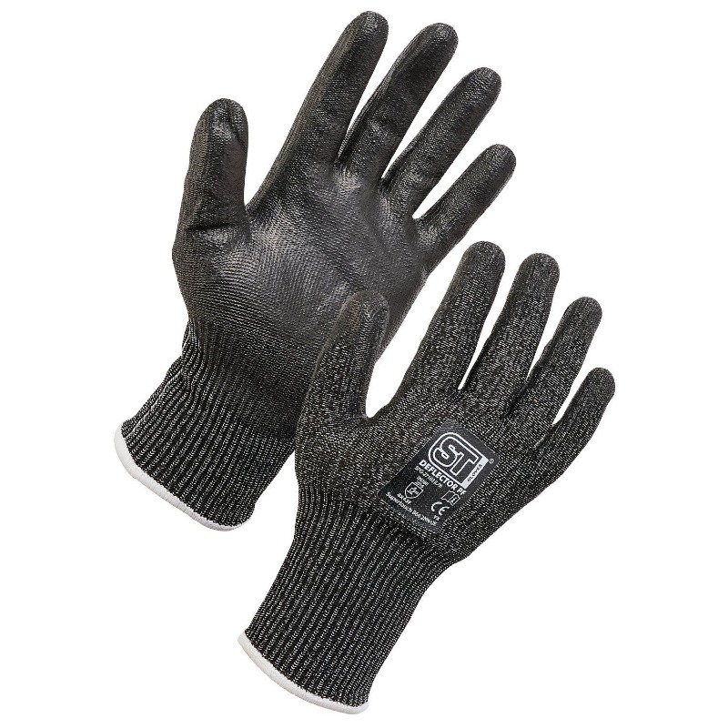 Supertouch Deflector PF Cut-Protective PU-Coated Mechanics Gloves